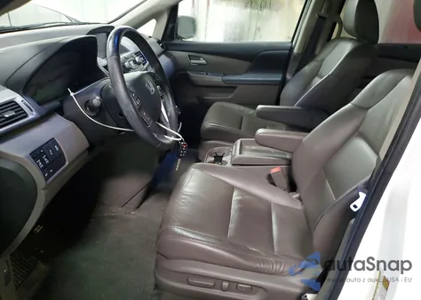 2012 Honda Odyssey Touring из США, поврежденный, VIN 5FNRL5H90CB038073